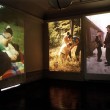 Weekend Art: Hallelujah the Hill, 1995-2003. Three slide projections at three bodies. Kyoto Biennial, 2003.